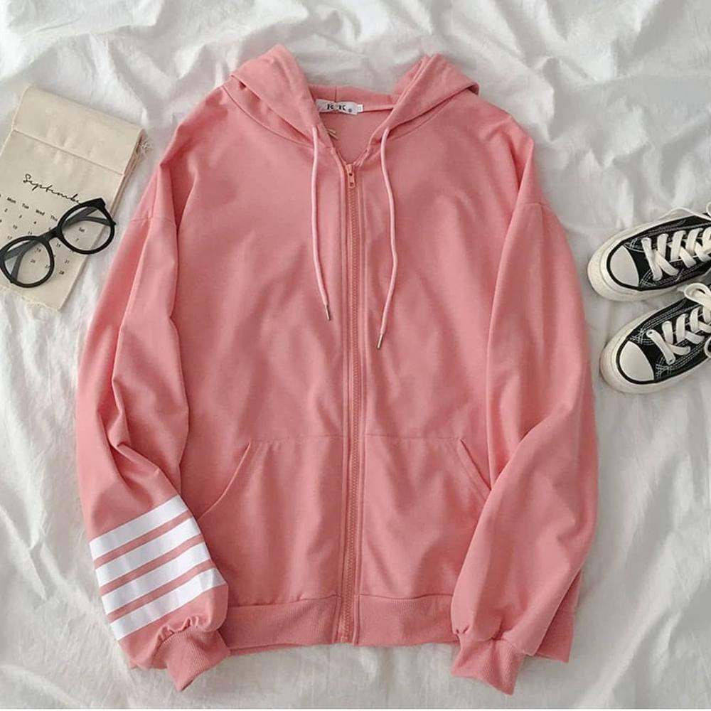 ZOPY ZIPPER HODIE JAKET -BAJU WANITA KEKINIAN- BAJU CASUAL KERJA ‑ Mlh31au22ᵟ