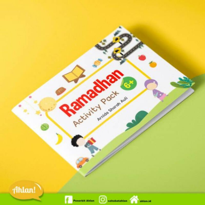 Buku Ramadhan Activity Pack Ahlan  (Satu set berisi Buku Ramadhan Activity Pack + bonus paperdoll & 