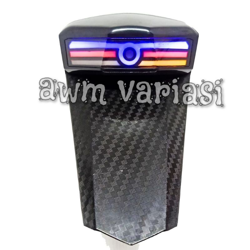 NEW Buntut -Selancar - Spakbor - StopLamp - LampuStop LED Sen 3in1 KLX150 - BF150 - CRF150 - Dtracker150