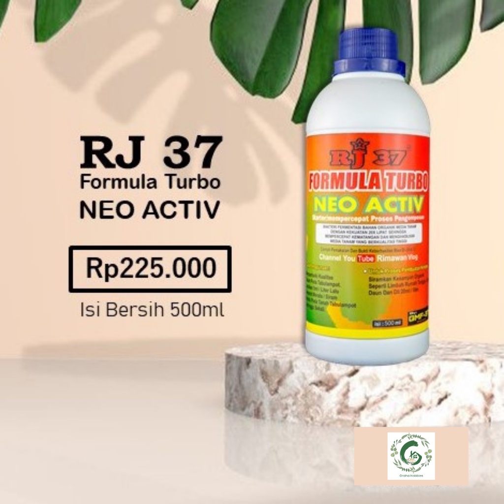 RJ 37 Neo Activ 500 ml - Formula Turbo Fermentasi 3 Hari