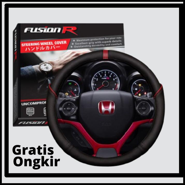 Sarung Cover Stir Mobil Kulit Jahit Avanza Terios Brio Ertiga 38 Cm