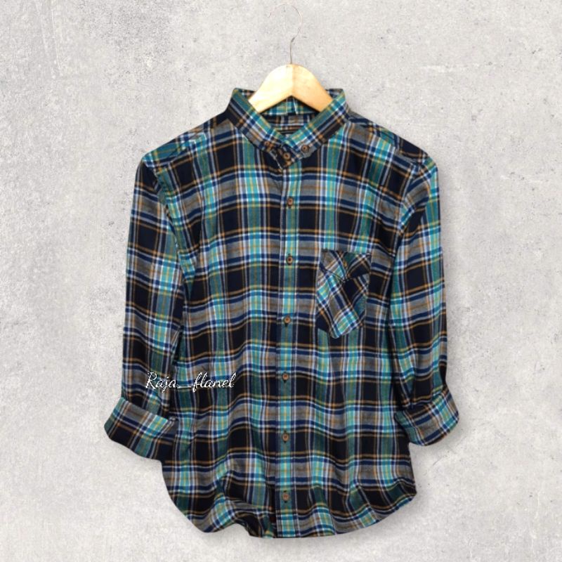 Kemeja flanel malebe rock / kemeja pria elegan / kemeja shirt / hem flanel pria / atasan kemeja / fl