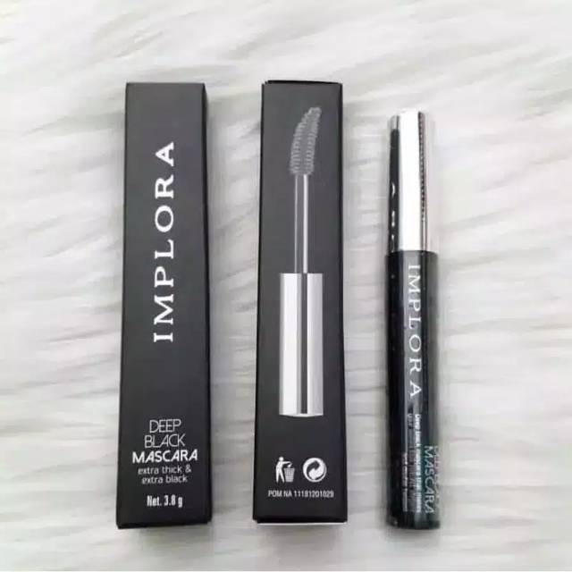 Implora Deep Black Mascara Black