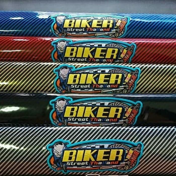 Kulit Jok Biker Karbon Sarung Jok Cover Carbon Biker /Bikers Thailand