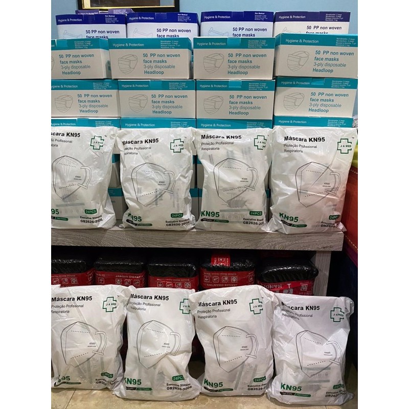 facemask earloop, headloop dan kN95