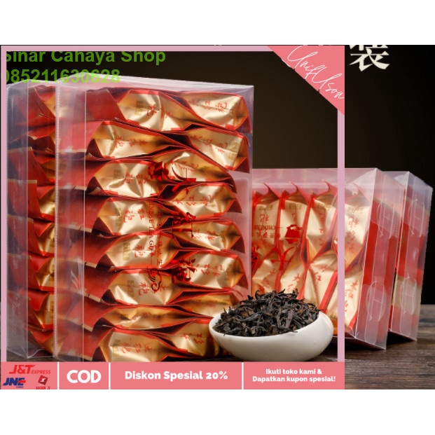 

⭐COD⭐ Chinese tea gift da hong pao oolong big red robe hadiah teh dahongpao
