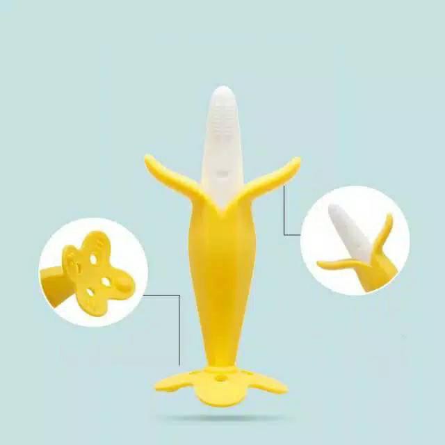 ( YR ) BANANA TEETHER / GIGITAN BAYI BENTUK PISANG-6