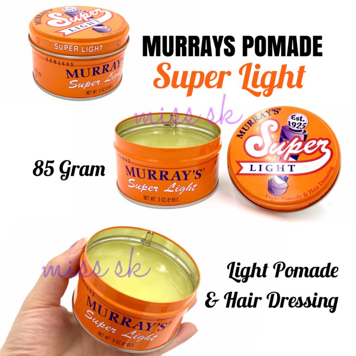 SUPER LIGHT murrays pomade superlight pomade & hair dressing