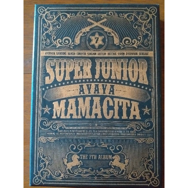 ALBUM SUPER JUNIOR MAMACITA
