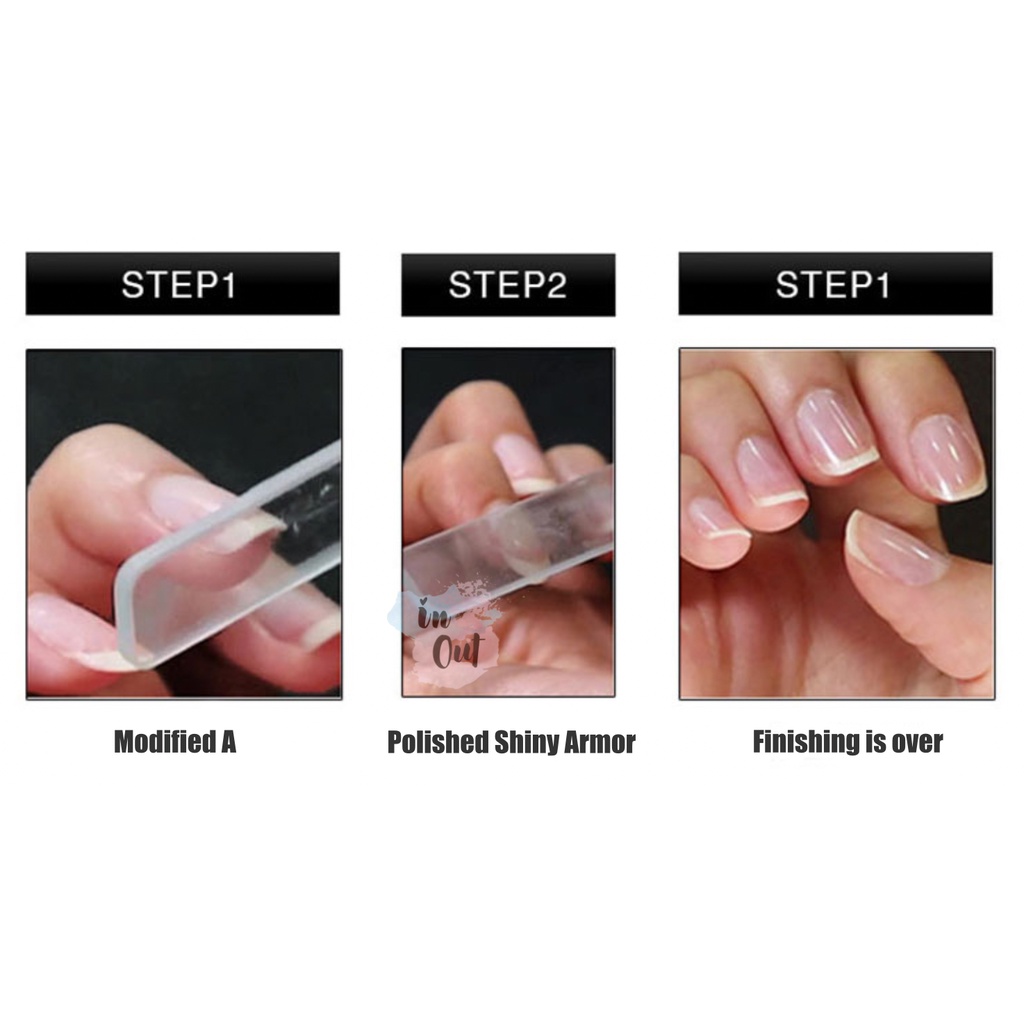 Kikir Kuku Pengikir kuku kilap / Glass Nail Shiner Alat pengkilap kuku / Amplas kuku Kilap Manicure Pedicure KU004