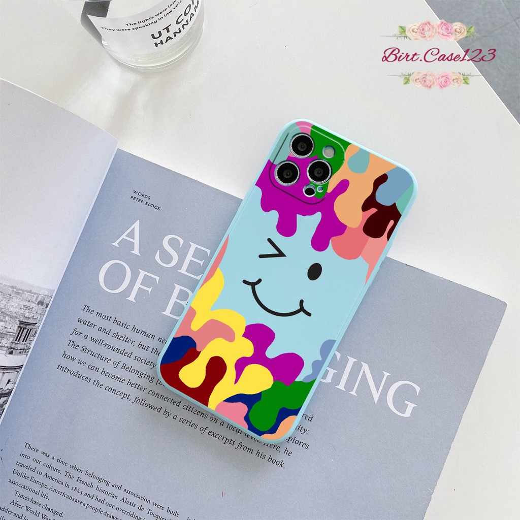 CASE CASING SOFTCASE SILIKON MACARON PELINDUNG KAMERA CUTE RAINBOW OPPO VIVO SAMSUNG XIAOMI REALME IPHONE ALL TYPE BC6008