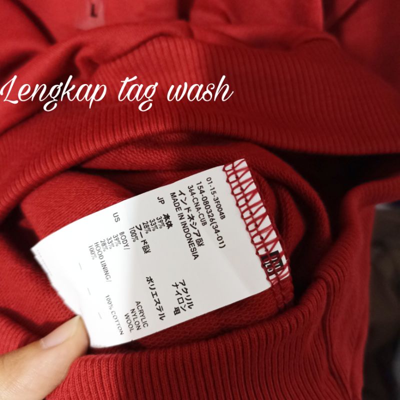 [UNIQLO] Sweater Uniqlo Unisex/ Crewneck Uniqlo/ Sisa ekspor original-1