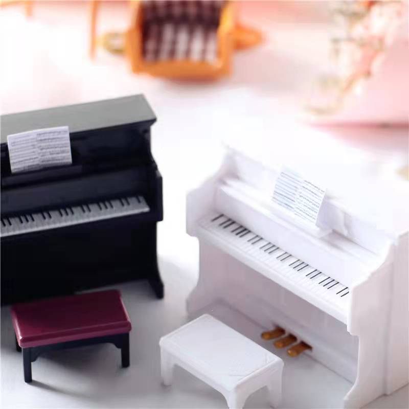 Cake Toper Miniatur Music Piano Topper Hiasan Kue Ultah Tart Cupcake