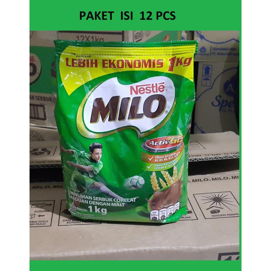 

[[BISA COD]] MILO ACTIGEN 1 KG - PAKET ISI 12 PCS TERPERCAYA Kode 323