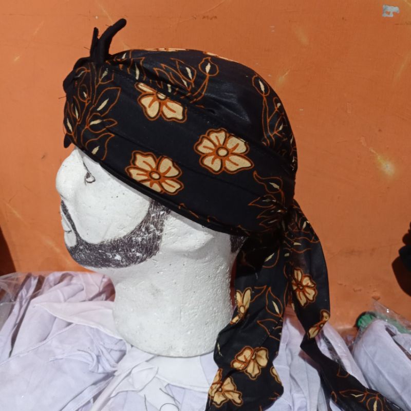 ikat kepala blangkon jawa sunda solo jogja cirebon ikat kepala totopong peci kliwir topi adat modern