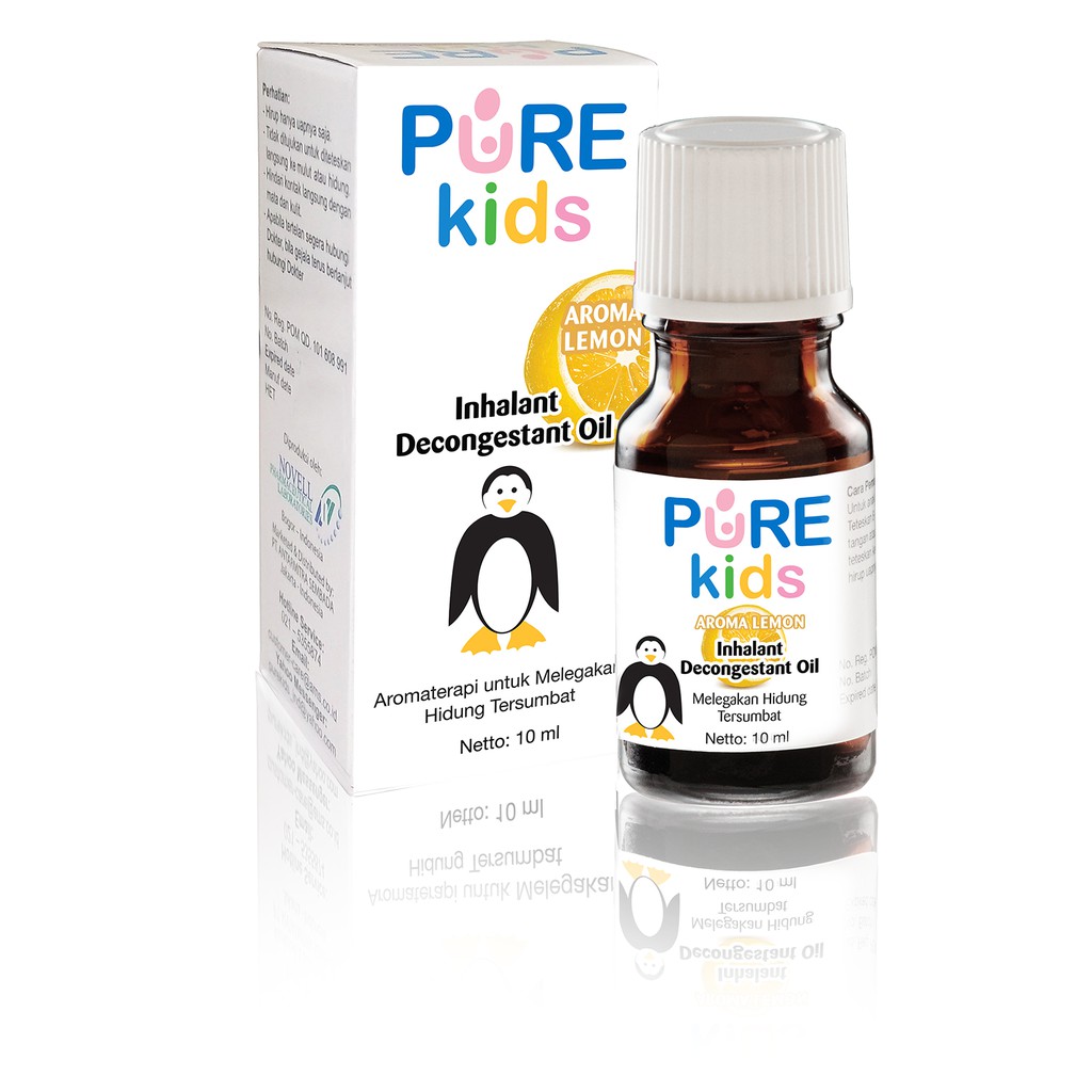 PURE KIDS Inhalant Decongestant Oil Aromaterapi Anak 10ML