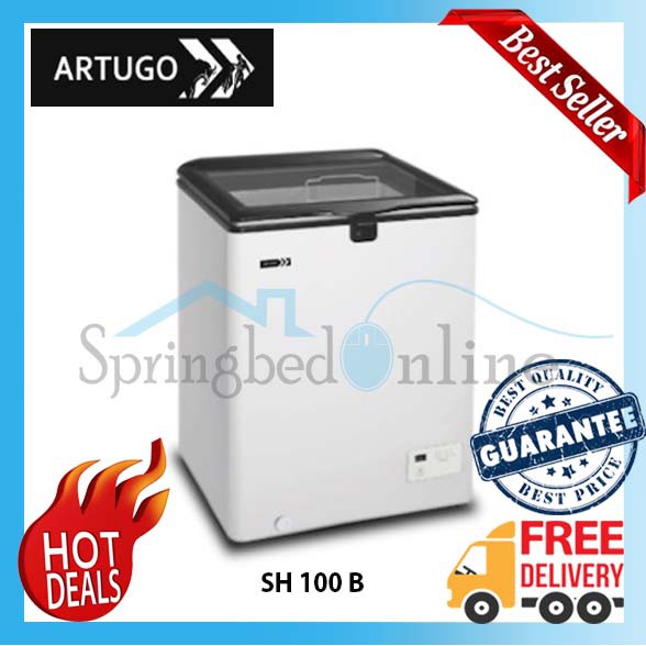 Artugo Display Cooler 100 Liter - SH 100 B - Garansi Resmi