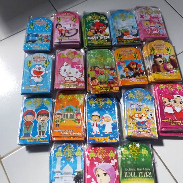 

Amplop angpau lebaran 7 pcs