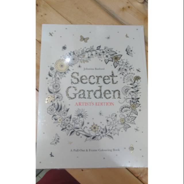 Coloring Book Secret Garden Artist Edition Shopee Indonesia