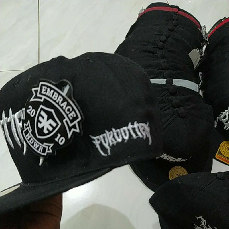 Topi Snapback Metal forgoten pria distro