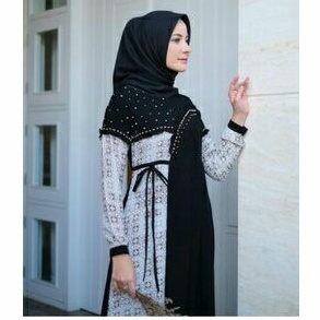 SYAFIRA DRESS L BLACK  BY JAVINA