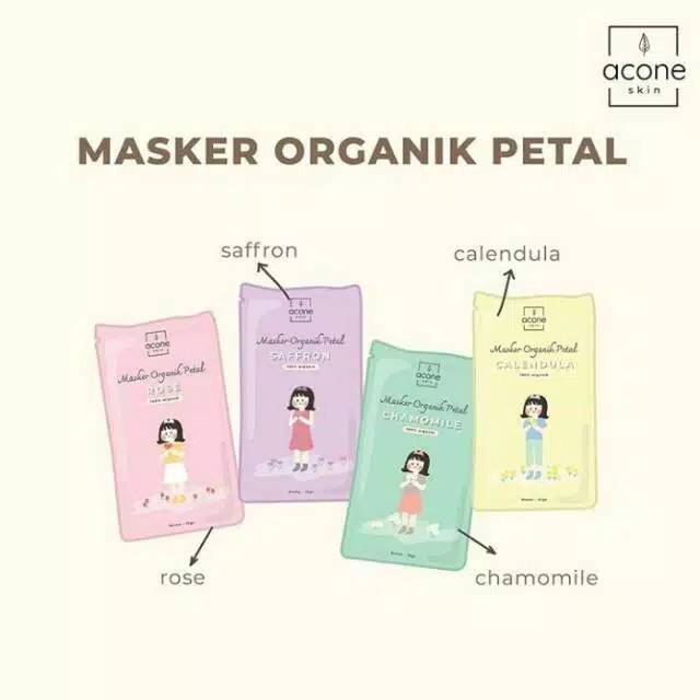 (SEMARANG) MASKER ORGANIK PETAL ACONE.ID