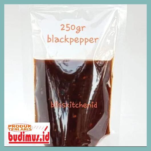 

33Wr4Y5- Saus / Bumbu / Sauce Blackpepper / Blackpaper / Lada Hitam 250Gr 66R78T87-