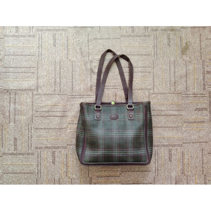 Tas Bean Pole Tote bag Original Preloved Second Authentic Asli