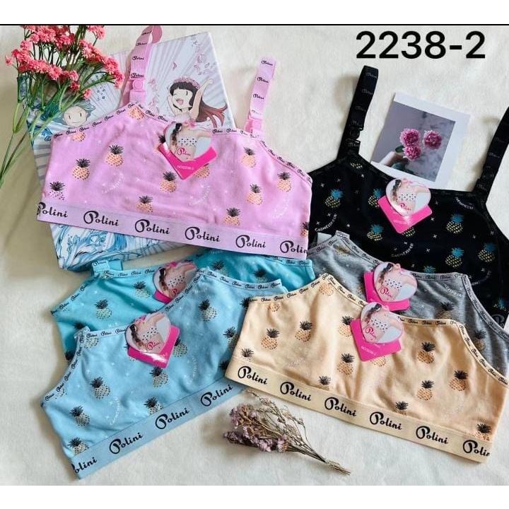 MINISET KATUN BRA ANAK PEREMPUAN SD SMP MINI SET WANITA PUBERTAS TANPA BUSA MURAH