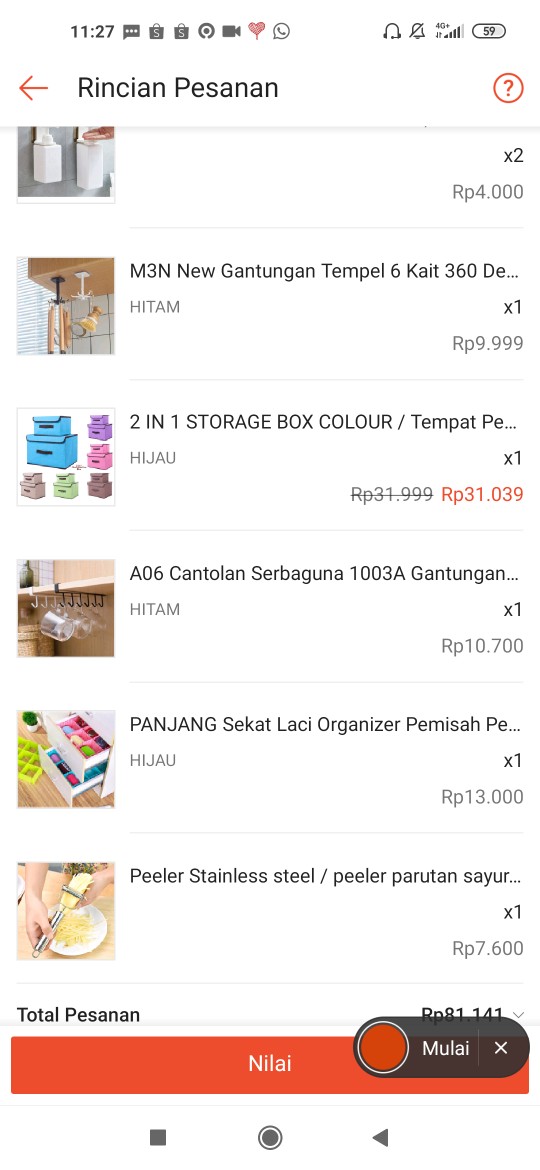 Peeler Stainless Steel / Peeler Parutan Sayur & Buah