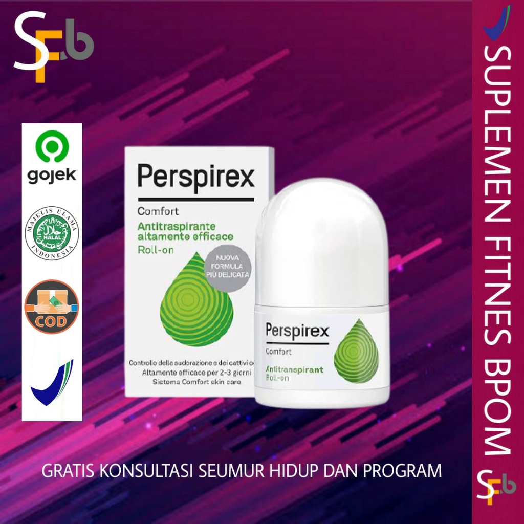 Perspirex Original Roll On Deodorant Original 20 Ml PESPIREX DEODORANt ROLL ON ORIGNAL 100%