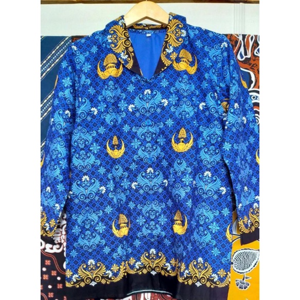 Bluss Batik Korpri. Bluss Korpri. Blouse Korpri. Tunik Korpri. Korpri Terbaru