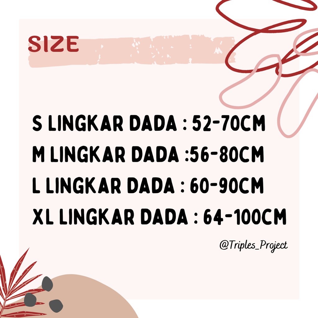 3SP | UW25 Bra BH Wanita Sport Gym Fitness Senam Zumba Joging Pakaian Dalam Wanita Nyaman Motif Polos Kualitas Tinggi