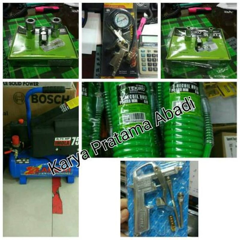 PAKET KOMPRESOR IMOLA 75 GOJEK ISI ANGIN BAN / LAKONI IMOLA 75