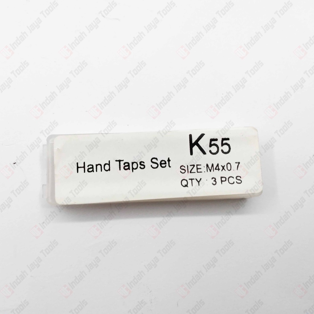 K55 Hand Tap M4 x 0.7 - Mata Tap 4 x 0.7 Isi 3 Pcs