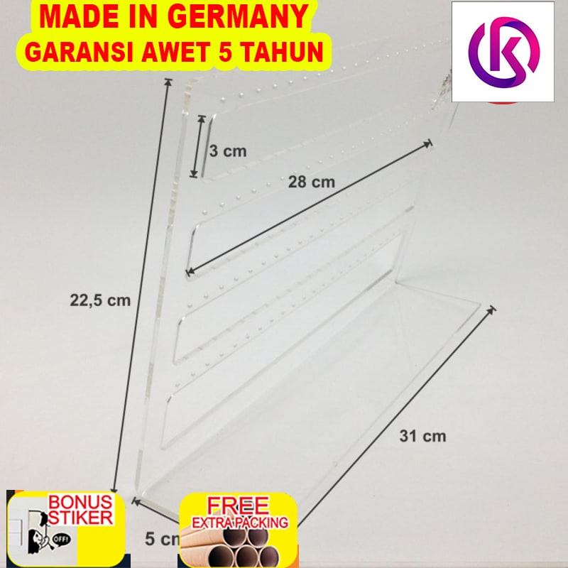 

Promo Acrylic display anting Giwang A4