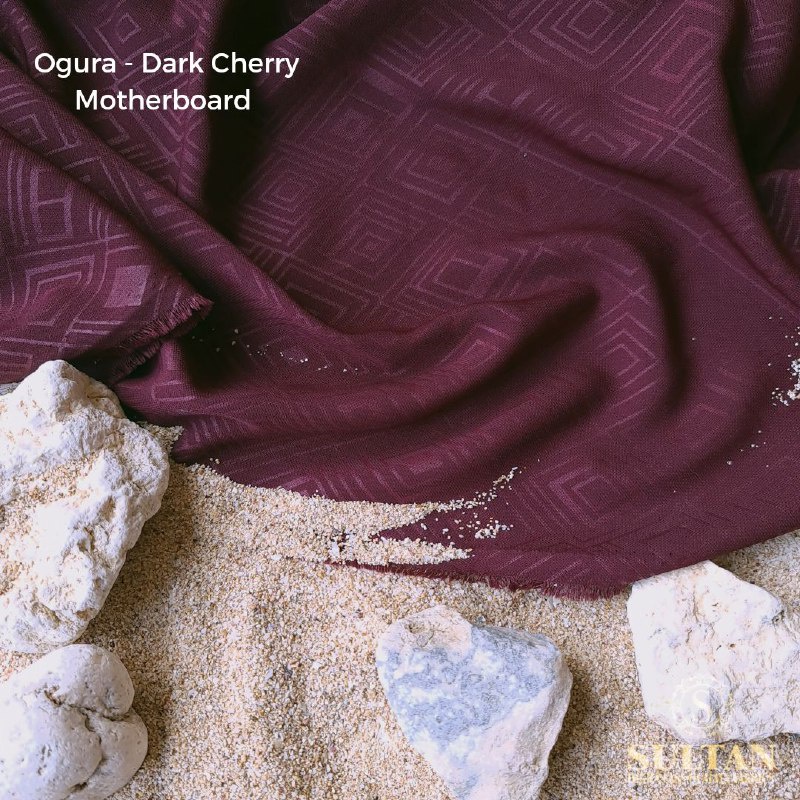 50CM EMBOS MOTHERBOARD OGURA DARK CHERRY KAIN ABAYA SULTAN