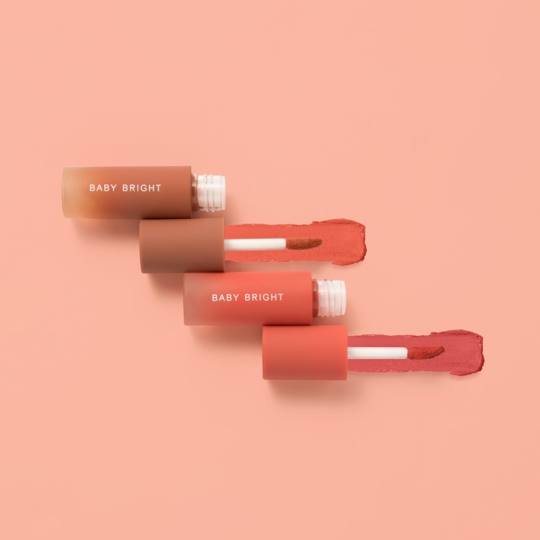 [New Product] BABY BRIGHT Primer Powder Tint Lip Tint Matte Pgmented Ringan