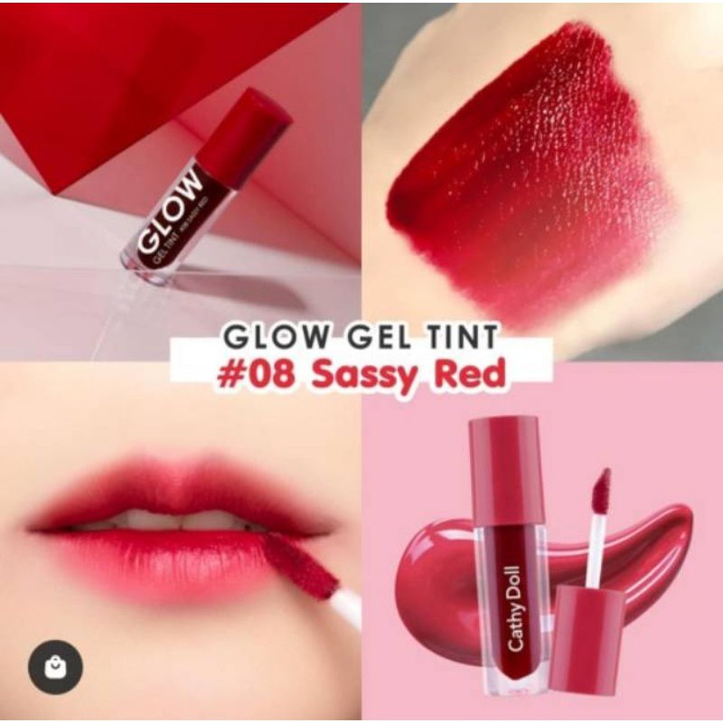 CATHY DOLL GLOW GEL TINT X BRIGHTWIN WIN METAWIN BRIGHT VACHIRAWIT LIP TINT