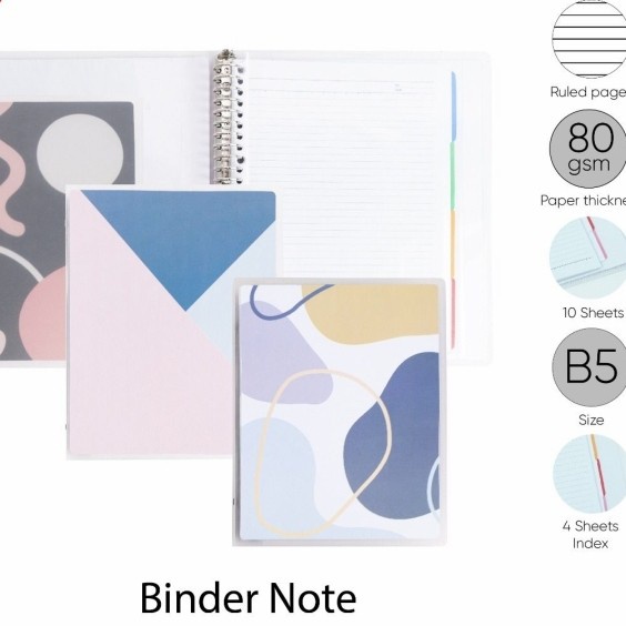 

Diskon Binder Ring B5 Campus 26 Ring Free Kertas New Design Sale!!!