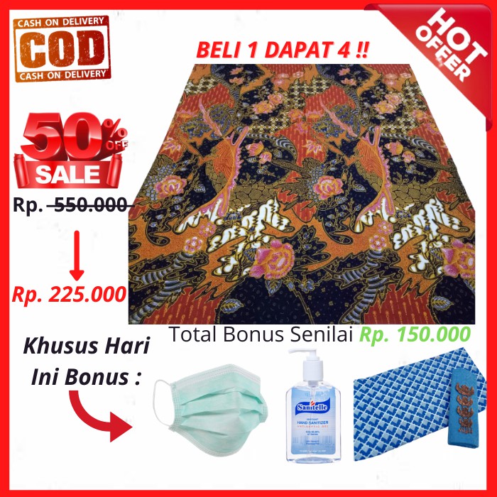 KAIN BATIK SEMI TULIS | KAIN BATIK TULIS SUTRA | KAIN BATIK TULIS ASLI | KAIN BATIK TULIS MADURA