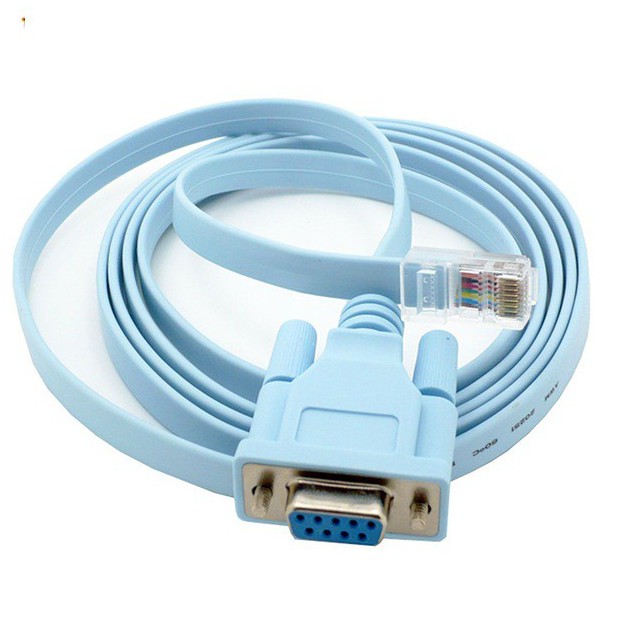 KABEL CONSOLE CISCO RJ45 TO SERIAL FEMALE / RJ 45 TO DB9 FEMALE