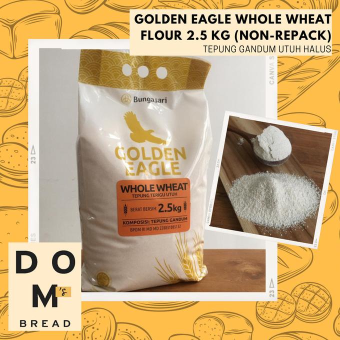 

Golden Eagle Tepung Gandum Halus (Whole Wheat) - 2.5 KG