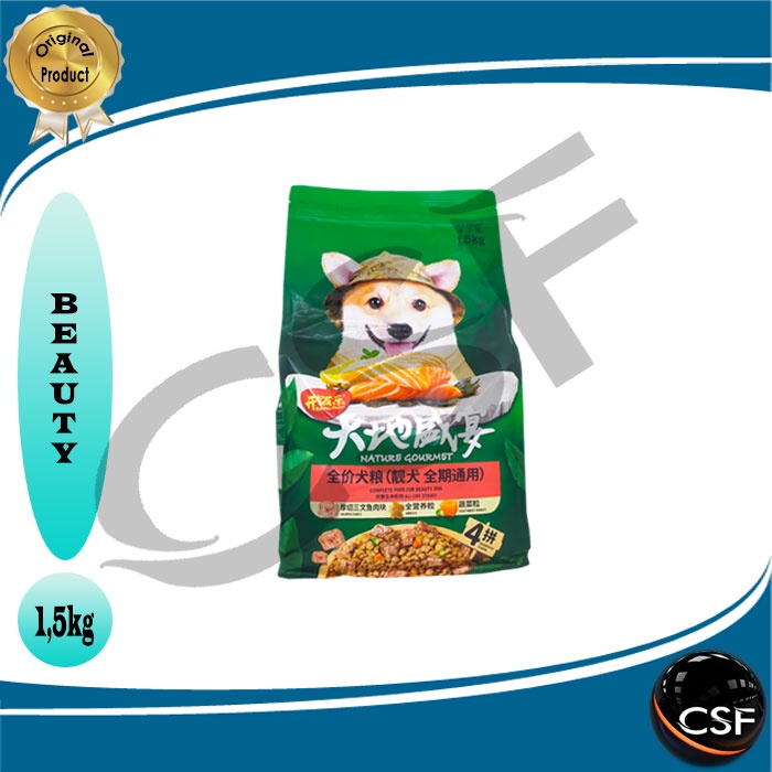 KITCHEN FLAVOR SALMON BEAUTY Dog All Life Stages 1.5Kg