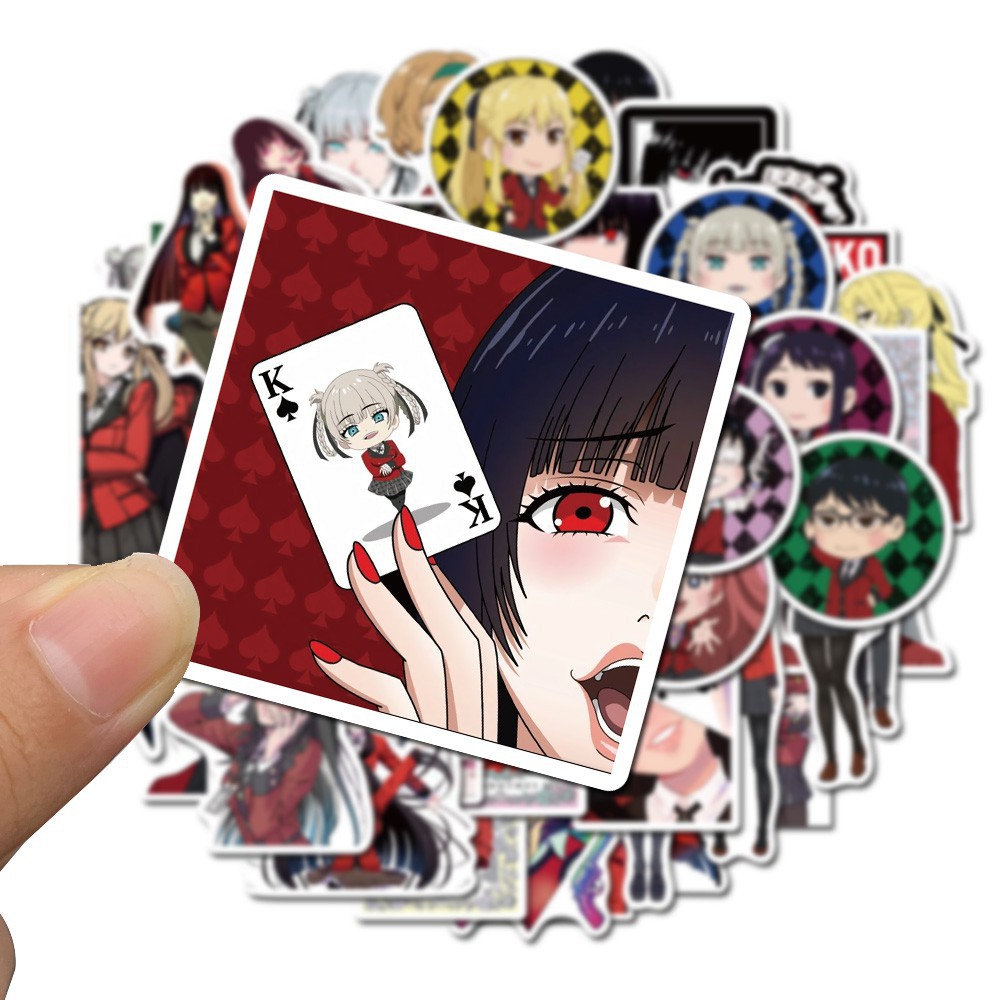 KAK001 – Sticker / Stiker Anime Jepang Kakegurui