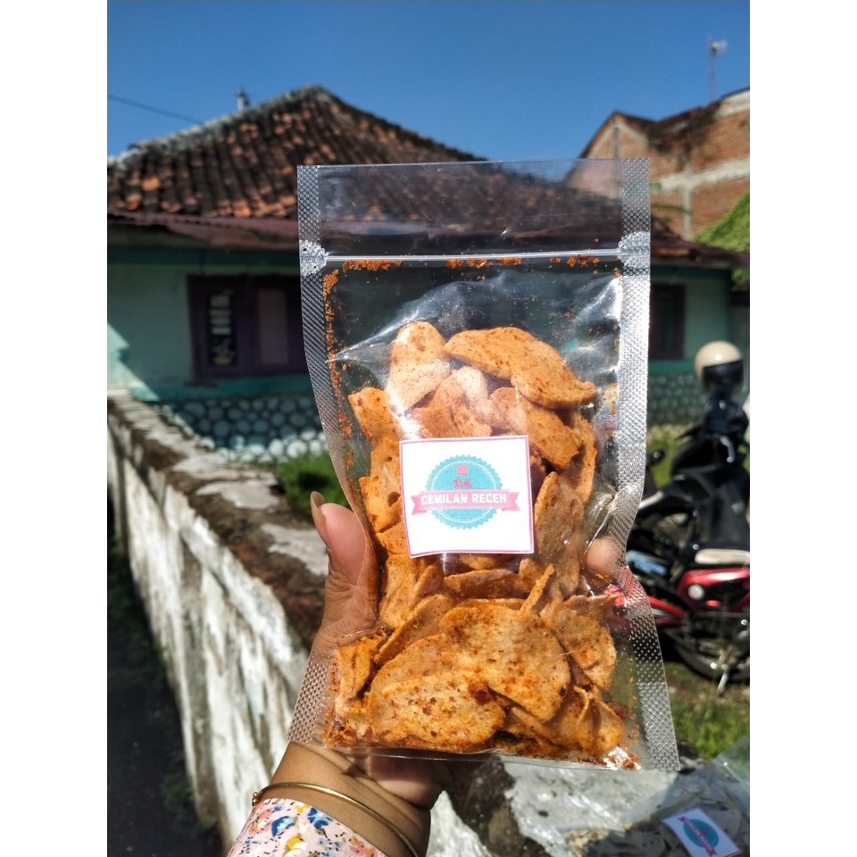 

Basreng pedas daun jeruk isi 80gr / basreng viral / halal