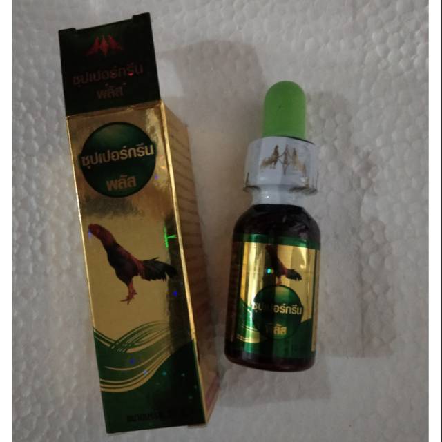 SUPER GREEN PLUS obat import ayam ngorok,crd,kolera, snot dll