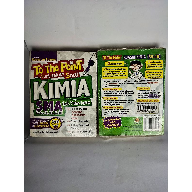 To the Point Tuntaskan Soal bahasa Inggris Biologi kimia matematika SMA . vrc3/4-3