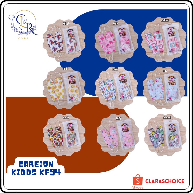 Masker CAREION KF94 KIDS