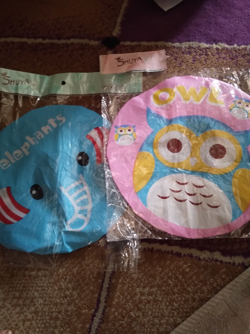 Meth Shower Cap Kartun Penutup Rambut Topi Keramas Tutupan Kepala